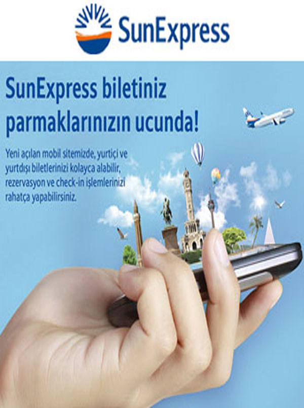 Sunexpress Tipideresi  Şubesi Telefon